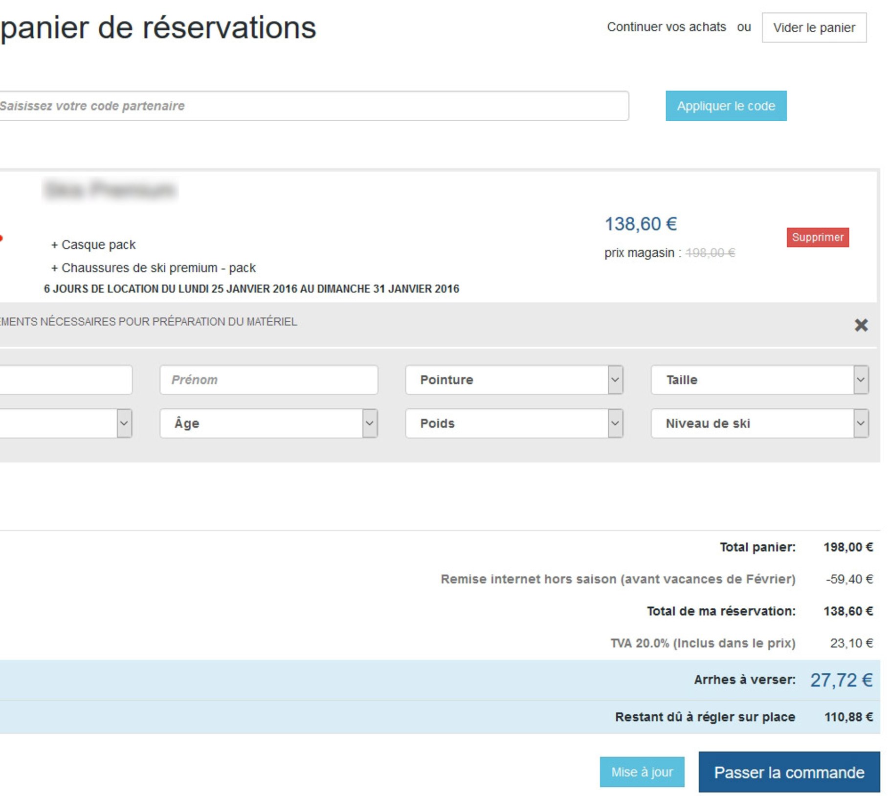 Système de réservation et de vente en ligne Système de réservation et de vente en ligne (scop net-rezo)