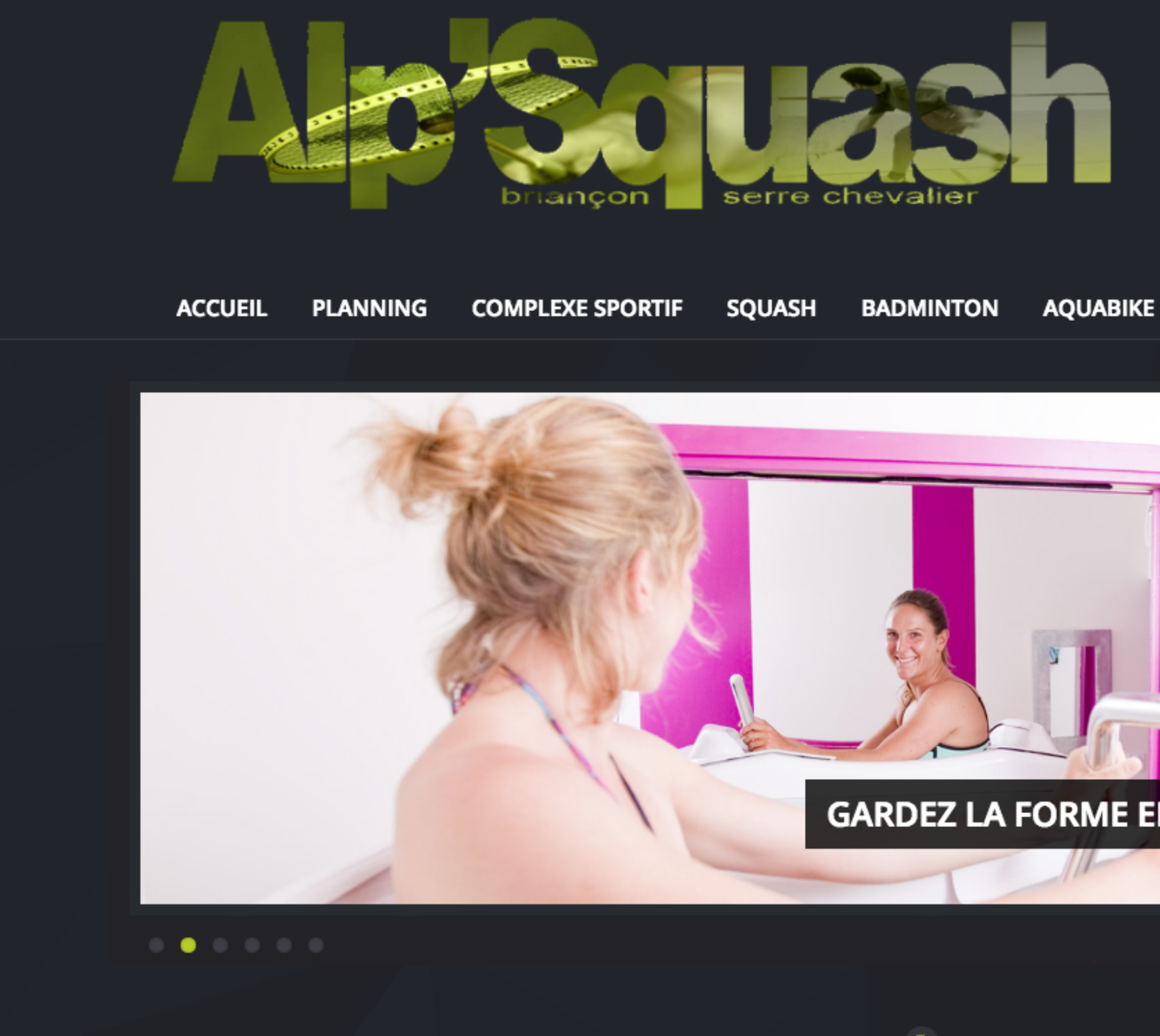 Un système de réservation performant adapté à toutes les salles de sport Alp'squash doté de la solution de réservation de Net-Rezo
