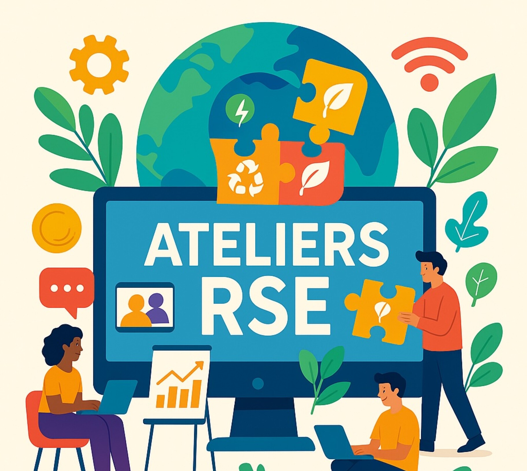 Atelier RSE, les scop de la com
