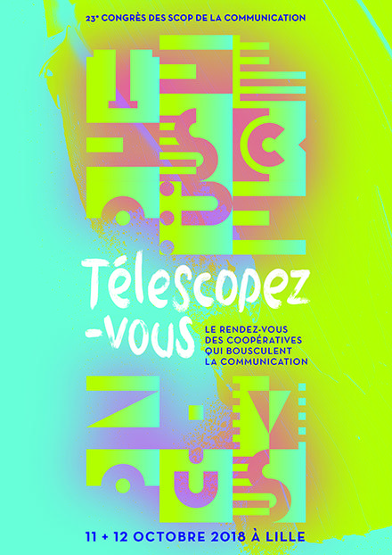 Affiche Congrès des Scop de la Communication